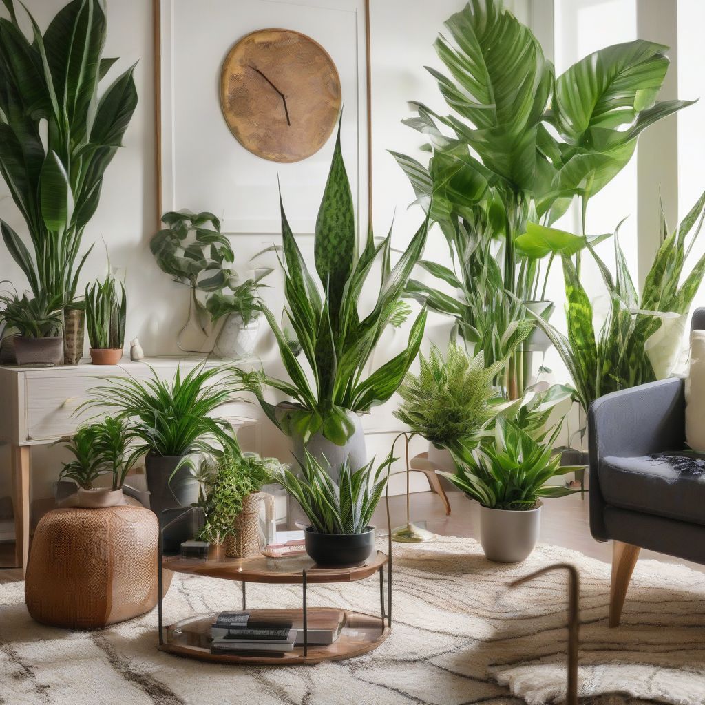 Indoor Plants Cleaning Air