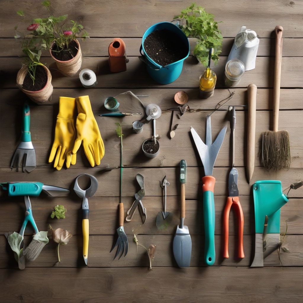 Urban Gardening Tool Kit